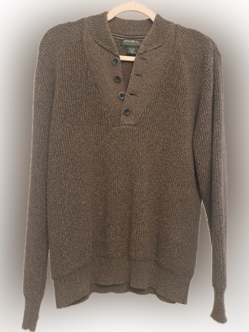 EDDIE BAUER - Brown sweater